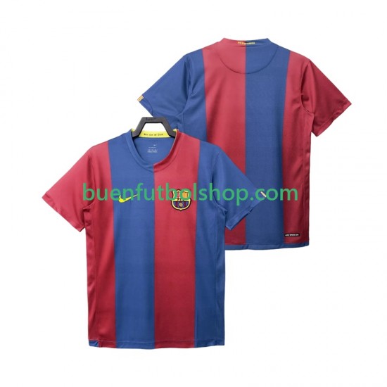 Camiseta de Fútbol FC Barcelona Retro 2006 2007 Primera Equipación Manga Corta Hombre Camiseta de Fútbol FC Barcelona Retro 2006 2007 Primera Equipación Manga Corta Hombre