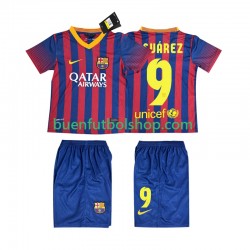 Camiseta de Fútbol FC Barcelona SUARZE 9 Retro 2013 2014 Primera Equipación Manga Corta Niño Camiseta de Fútbol FC Barcelona SUARZE 9 Retro 2013 2014 Primera Equipación Manga Corta Niño