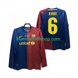 Camiseta de Fútbol FC Barcelona XAVI 6 Retro Champions League 2008 2009 Primera Equipación Manga Larga Hombre Camiseta de Fútbol FC Barcelona XAVI 6 Retro Champions League 2008 2009 Primera Equipación Manga Larga Hombre