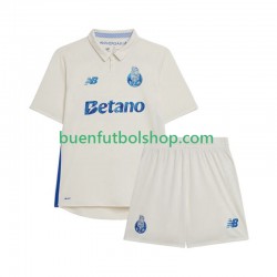 Camiseta de Fútbol FC Porto 2025-2026 Tercera Equipación Manga Corta Niño