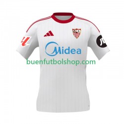 Camiseta de Fútbol Sevilla FC 2025-2026 Primera Equipación Manga Corta Hombre