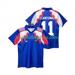 Camiseta de Fútbol Francia CANTONA 11 Retro 1990 Primera Equipación Manga Corta Hombre