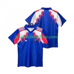 Camiseta de Fútbol Francia Retro 1990 Primera Equipación Manga Corta Hombre
