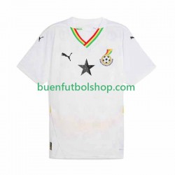Camiseta de Fútbol Ghana 2025 Primera Equipación Manga Corta Hombre Camiseta de Fútbol Ghana 2025 Primera Equipación Manga Corta Hombre