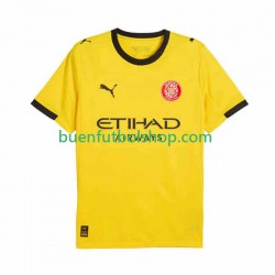 Camiseta de Fútbol Girona 2025-2026 Segunda Equipación Manga Corta Hombre