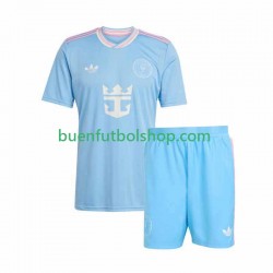 Camiseta de Fútbol Inter Miami 2025-2026 Tercera Equipación Manga Corta Niño