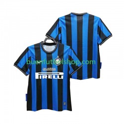 Camiseta de Fútbol Inter Milan Retro 2009 2010 Primera Equipación Manga Corta Hombre