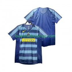 Camiseta de Fútbol Inter Milan Retro 2004 2005 Tercera Equipación Manga Corta Hombre