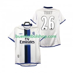 Camiseta de Fútbol Inter Milan TERRY 26 Retro 2003 2004 Segunda Equipación Manga Corta Hombre