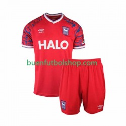 Camiseta de Fútbol Ipswich Town 2025-2026 Segunda Equipación Manga Corta Niño