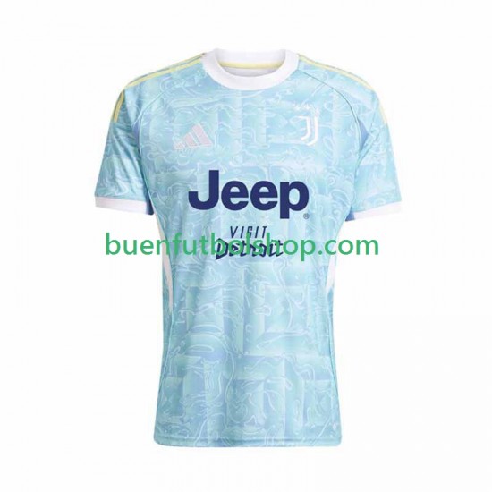 Camiseta de Fútbol Juventus 2025-2026 Segunda Equipación Manga Corta Hombre