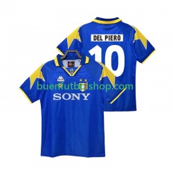Camiseta de Fútbol Juventus DEL PIERO 10 Retro 1995 1996 Segunda Equipación Manga Corta Hombre