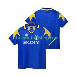 Camiseta de Fútbol Juventus Retro 1995 1996 Segunda Equipación Manga Corta Hombre