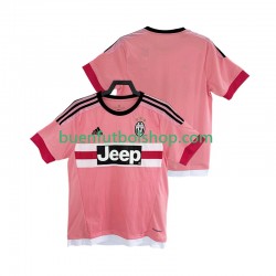 Camiseta de Fútbol Juventus Retro 2016 2017 Segunda Equipación Manga Corta Hombre