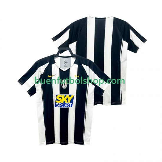 Camiseta de Fútbol Juventus Retro 2004 2005 Primera Equipación Manga Corta Hombre Camiseta de Fútbol Juventus Retro 2004 2005 Primera Equipación Manga Corta Hombre
