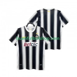Camiseta de Fútbol Juventus Retro 2011 2012 Primera Equipación Manga Corta Hombre