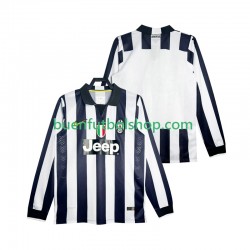 Camiseta de Fútbol Juventus Retro 2014 2015 Primera Equipación Manga Larga Hombre