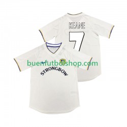 Camiseta de Fútbol Leeds United KEANE 7 Retro 2000 2001 Primera Equipación Manga Corta Hombre Camiseta de Fútbol Leeds United KEANE 7 Retro 2000 2001 Primera Equipación Manga Corta Hombre