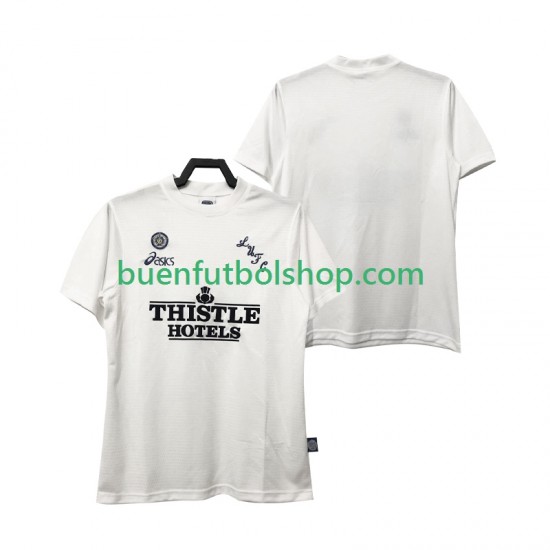 Camiseta de Fútbol Leeds United Retro 1995 1996 Primera Equipación Manga Corta Hombre Camiseta de Fútbol Leeds United Retro 1995 1996 Primera Equipación Manga Corta Hombre