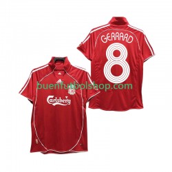 Camiseta de Fútbol Liverpool GERRARD 8 Retro 2006 2008 Primera Equipación Manga Corta Hombre