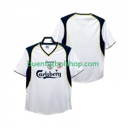 Camiseta de Fútbol Liverpool Retro 2001 2002 Segunda Equipación Manga Corta Hombre Camiseta de Fútbol Liverpool Retro 2001 2002 Segunda Equipación Manga Corta Hombre