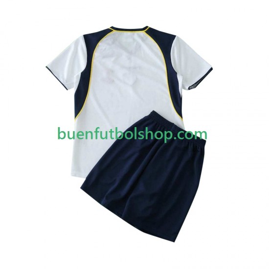 Camiseta de Fútbol Liverpool Retro LWP 2001 2002 Segunda Equipación Manga Corta Niño