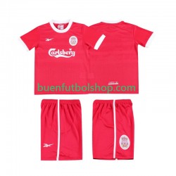 Camiseta de Fútbol Liverpool Retro LWP 1997 1998 Primera Equipación Manga Corta Niño Camiseta de Fútbol Liverpool Retro LWP 1997 1998 Primera Equipación Manga Corta Niño