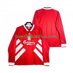 Camiseta de Fútbol Liverpool Retro 1993 1995 Primera Equipación Manga Larga Hombre Camiseta de Fútbol Liverpool Retro 1993 1995 Primera Equipación Manga Larga Hombre