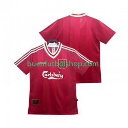 Camiseta de Fútbol Liverpool Retro 1995 1996 Primera Equipación Manga Corta Hombre Camiseta de Fútbol Liverpool Retro 1995 1996 Primera Equipación Manga Corta Hombre