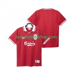 Camiseta de Fútbol Liverpool Retro 1996 1998 Primera Equipación Manga Corta Hombre Camiseta de Fútbol Liverpool Retro 1996 1998 Primera Equipación Manga Corta Hombre