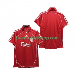 Camiseta de Fútbol Liverpool Retro 2006 2008 Primera Equipación Manga Corta Hombre Camiseta de Fútbol Liverpool Retro 2006 2008 Primera Equipación Manga Corta Hombre