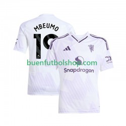 Camiseta de Fútbol Manchester United Bryan Mbeumo 19 2025-2026 Segunda Equipación Manga Corta Hombre