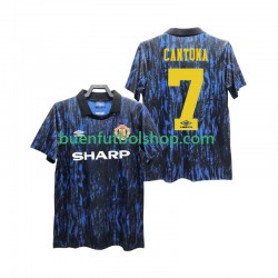 Camiseta de Fútbol Manchester United CANTONA 7 Retro 1993 Primera Equipación Manga Corta Hombre