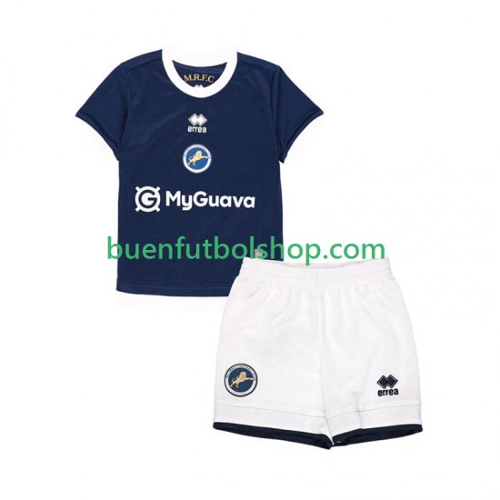 Camiseta de Fútbol Millwall 2025-2026 Primera Equipación Manga Corta Niño