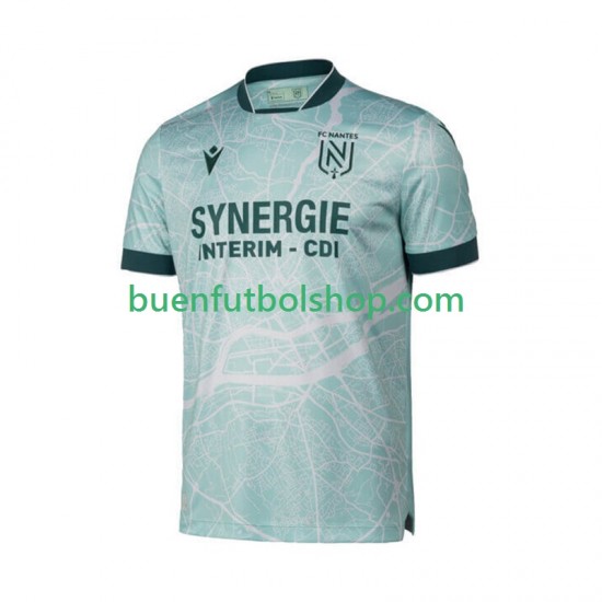 Camiseta de Fútbol Nantes 2025-2026 Segunda Equipación Manga Corta Hombre