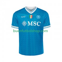 Camiseta de Fútbol Napoli 2025-2026 Primera Equipación Manga Corta Hombre Camiseta de Fútbol Napoli 2025-2026 Primera Equipación Manga Corta Hombre