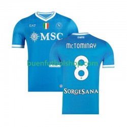 Camiseta de Fútbol Napoli Scott McTominay 8 2025-2026 Primera Equipación Manga Corta Hombre