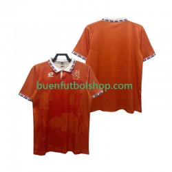 Camiseta de Fútbol Países Bajos Retro 1996 Primera Equipación Manga Corta Hombre Camiseta de Fútbol Países Bajos Retro 1996 Primera Equipación Manga Corta Hombre