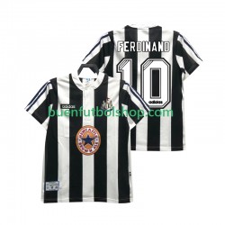 Camiseta de Fútbol Newcastle United FERDINANE 10 Retro 1995 1997 Primera Equipación Manga Corta Hombre