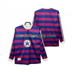Camiseta de Fútbol Newcastle United Retro 1995 1997 Segunda Equipación Manga Larga Hombre