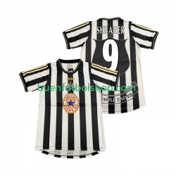 Camiseta de Fútbol Newcastle United SHEARER 9 Retro 1997 1999 Primera Equipación Manga Corta Hombre