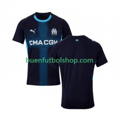Camiseta de Fútbol Olympique de Marsella 2025-2026 Segunda Equipación Manga Corta Hombre
