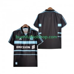 Camiseta de Fútbol Olympique de Marsella Retro 1999 2000 Tercera Equipación Manga Corta Hombre