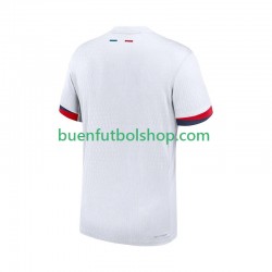 Camiseta de Fútbol Paris Saint-Germain 2025-2026 Segunda Equipación Manga Corta Hombre