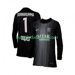 Camiseta de Fútbol Paris Saint-Germain Portero Gianluigi Donnarumma 1 2025-2026 Primera Equipación Manga Larga Hombre