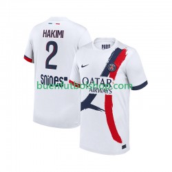 Camiseta de Fútbol Paris Saint-Germain Hakimi 2 2025-2026 Segunda Equipación Manga Corta Hombre