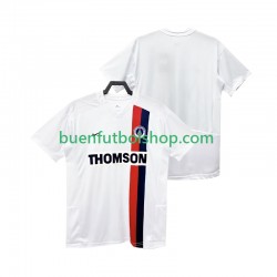 Camiseta de Fútbol Paris Saint-Germain Retro 2002 2003 Segunda Equipación Manga Corta Hombre