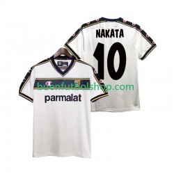 Camiseta de Fútbol Parma NAKATA 10 Retro 2002 2003 Segunda Equipación Manga Corta Hombre Camiseta de Fútbol Parma NAKATA 10 Retro 2002 2003 Segunda Equipación Manga Corta Hombre