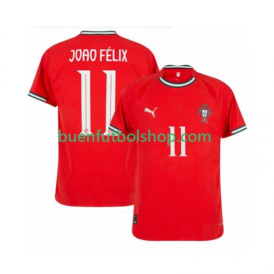 Camiseta de Fútbol Portugal Joao Felix 11 2025-2026 Primera Equipación Manga Corta Hombre Camiseta de Fútbol Portugal Joao Felix 11 2025-2026 Primera Equipación Manga Corta Hombre