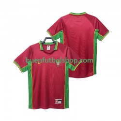 Camiseta de Fútbol Portugal Retro 1998 Primera Equipación Manga Corta Hombre Camiseta de Fútbol Portugal Retro 1998 Primera Equipación Manga Corta Hombre